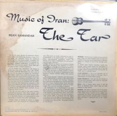 Bijan Samandar / Music of İran: The Tar LP