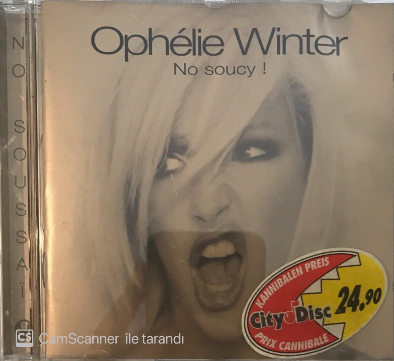 Ophelie Winter No Soucy CD