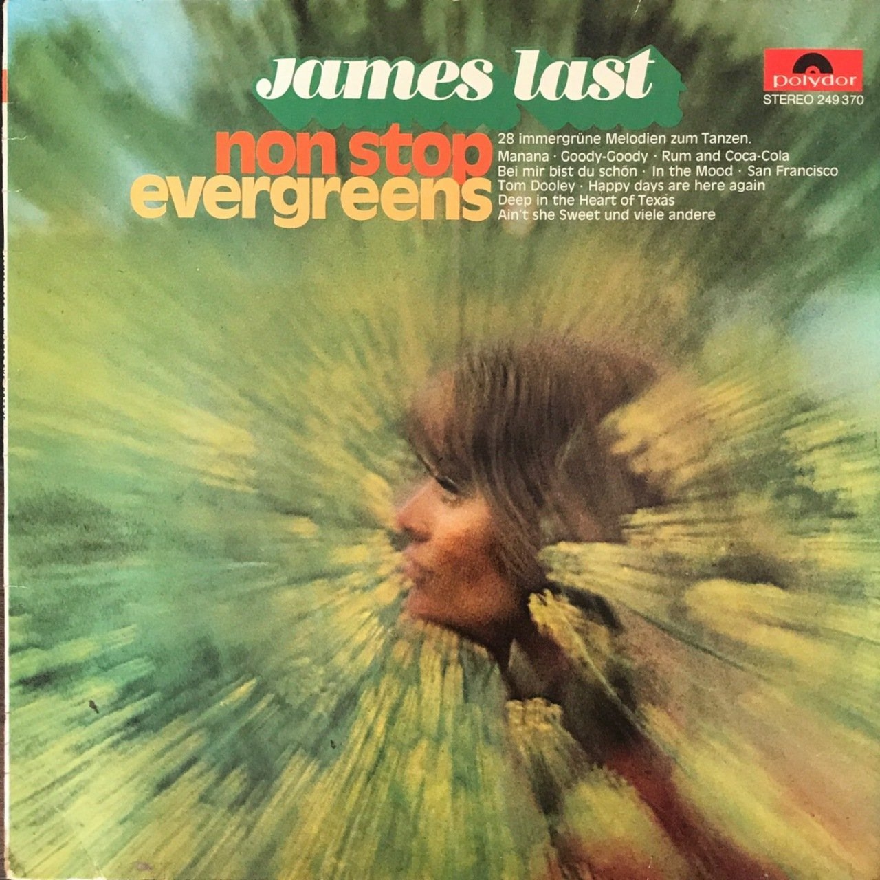 James Last Non Stop Evergreens LP