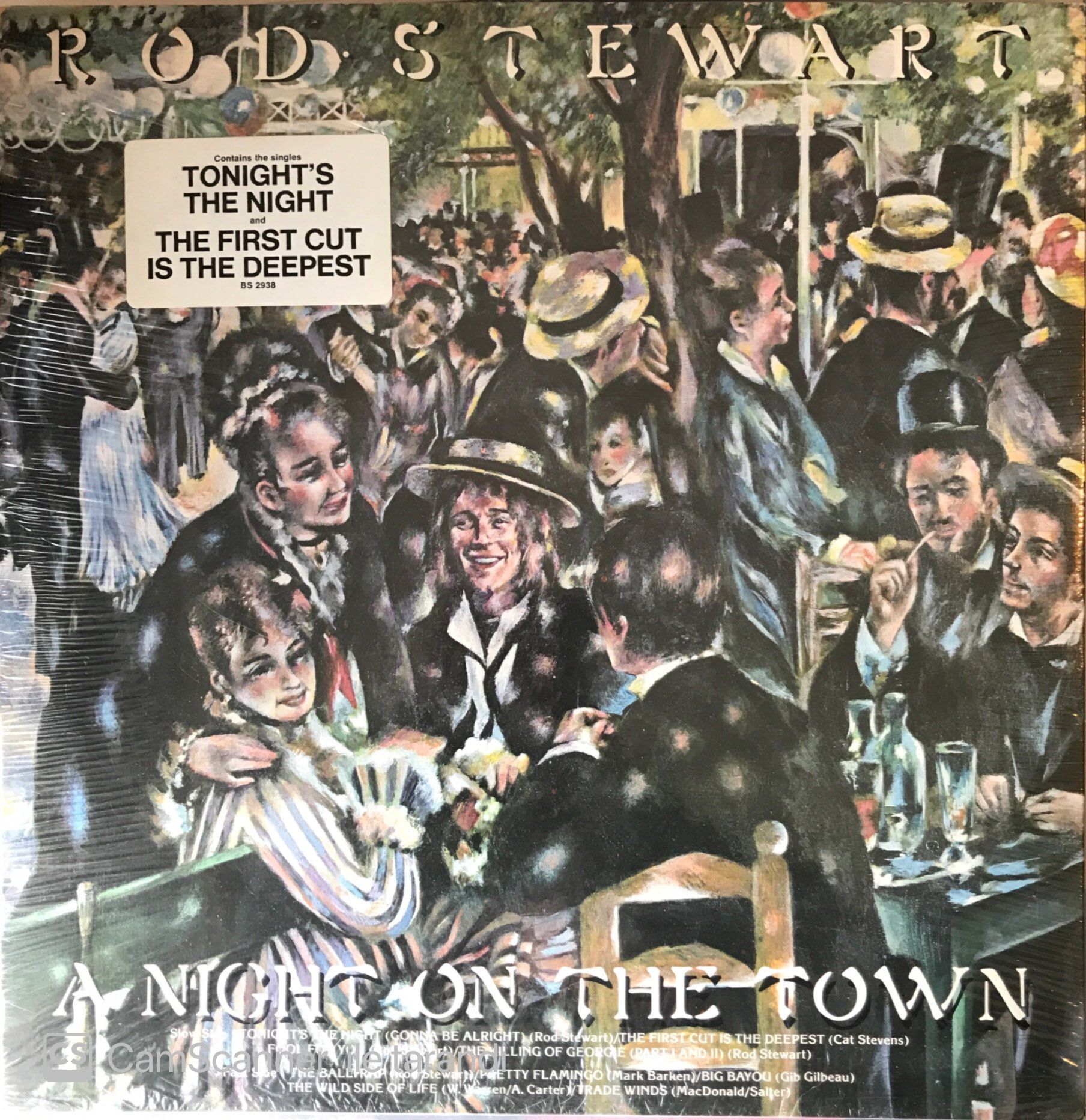 Rod Stewart A Night On The Town LP