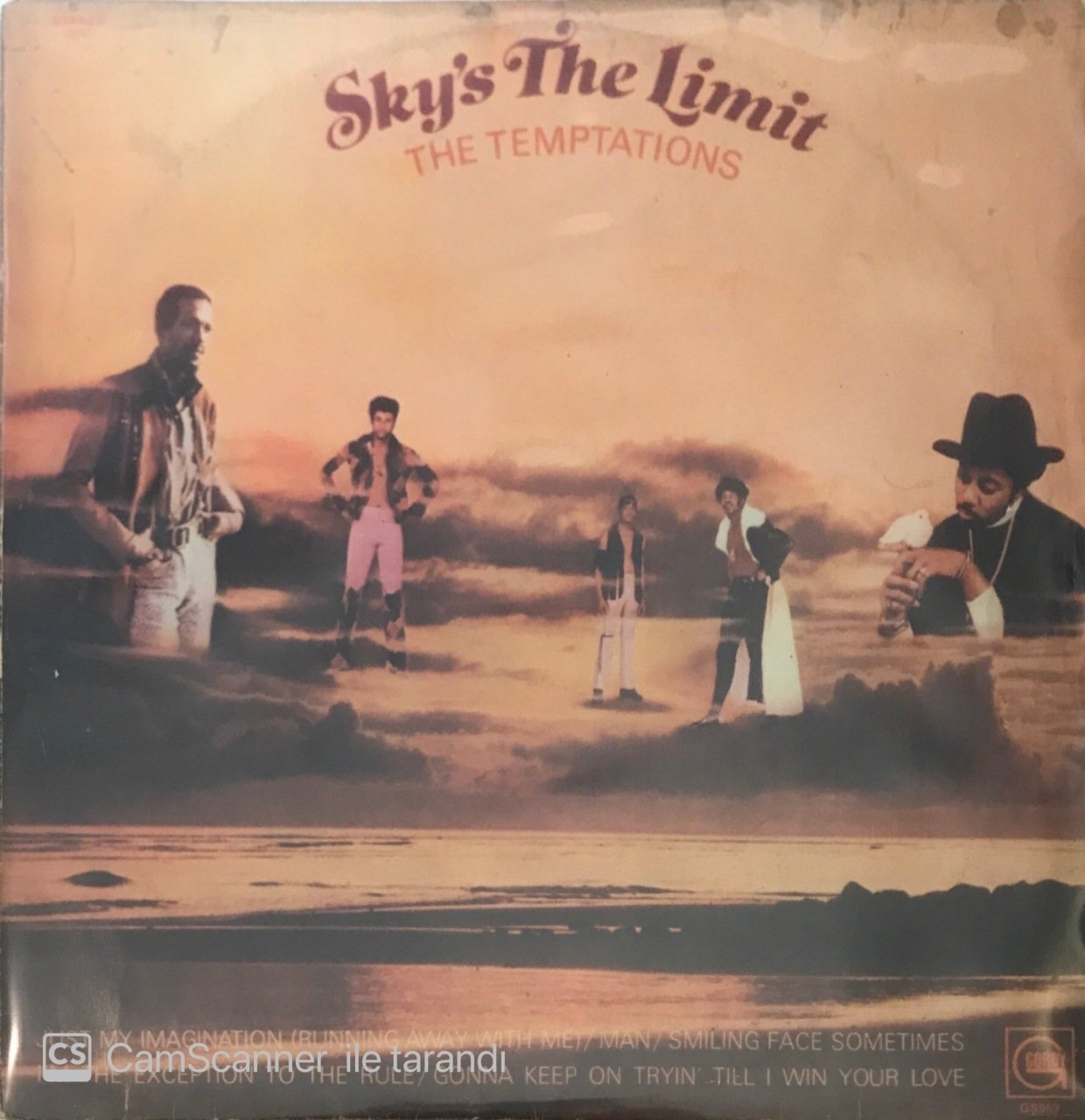 The Temptations Sky's The Limit LP