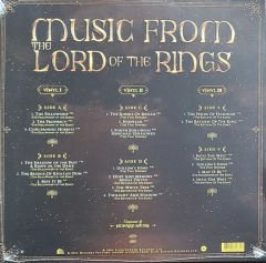 Music From The Lord Of The Rings 3 x LP (Renkli Baskı)
