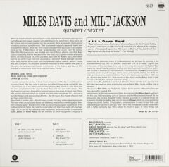 Miles Davis And Milt Jackson - Quintet/Sextet - LP