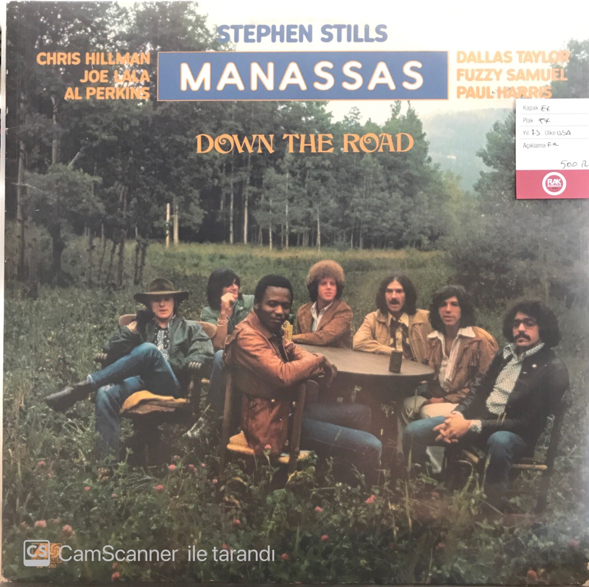 Stephen Stills Manassas LP