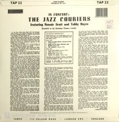 The Jazz Courtiers in Concert LP