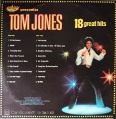 Tom Jones 18 Great Hits LP