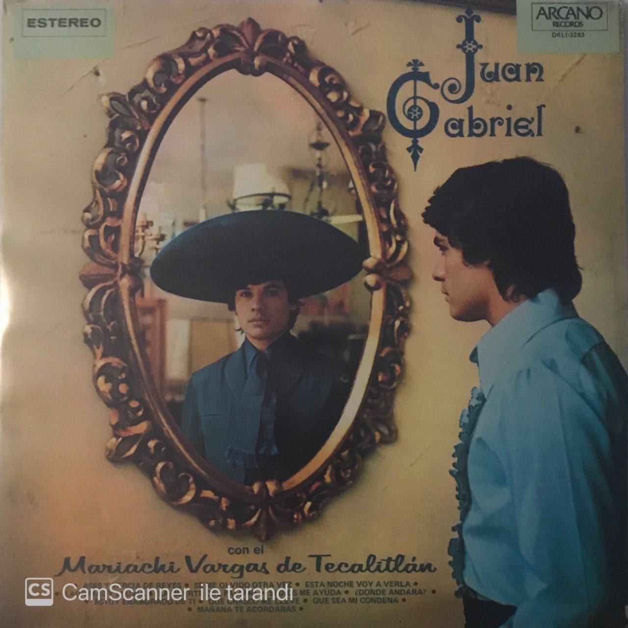 Juan Gabriel Con El Mariachi Vargas De Tercalitlan LP
