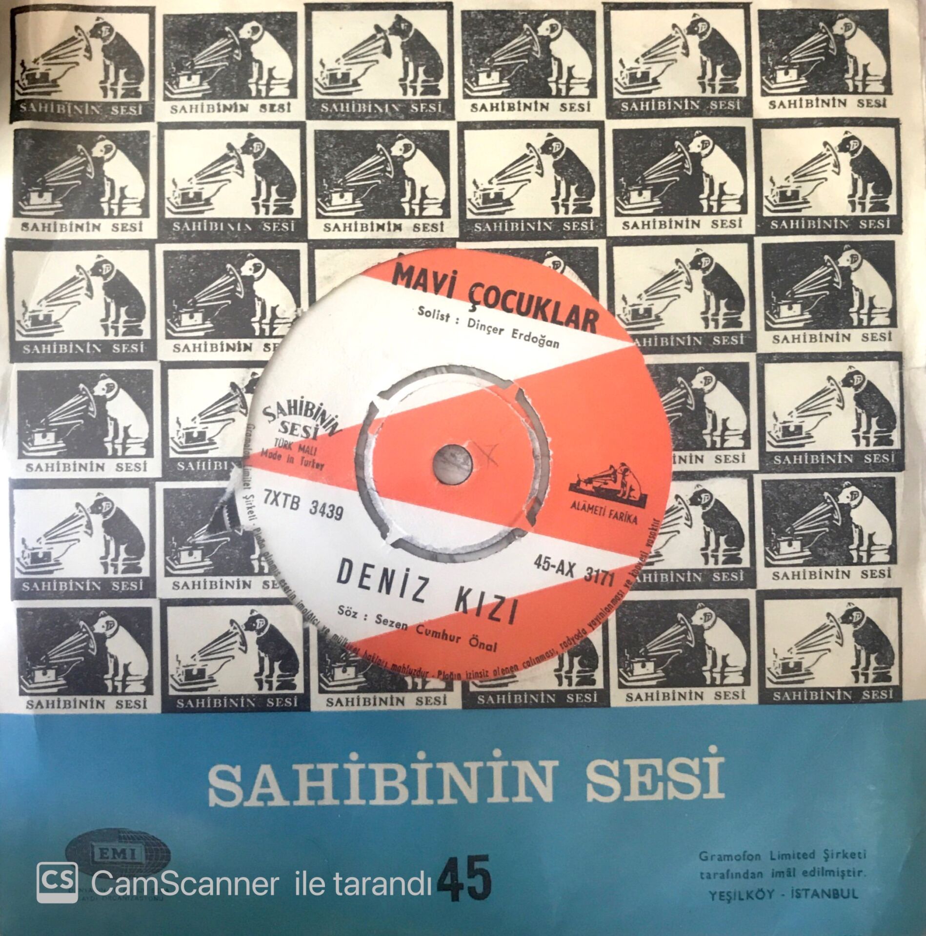 Mavi Çocuklar / Deniz Kızı 45'lik