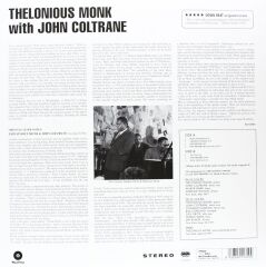 Thelonious Monk With John Coltrane - LP