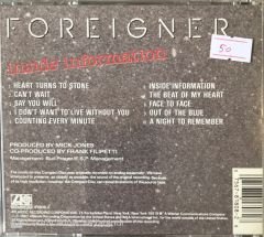 Foreigner - İnside Information CD