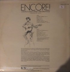 Encore! Jose Feliciano Finest Performances LP