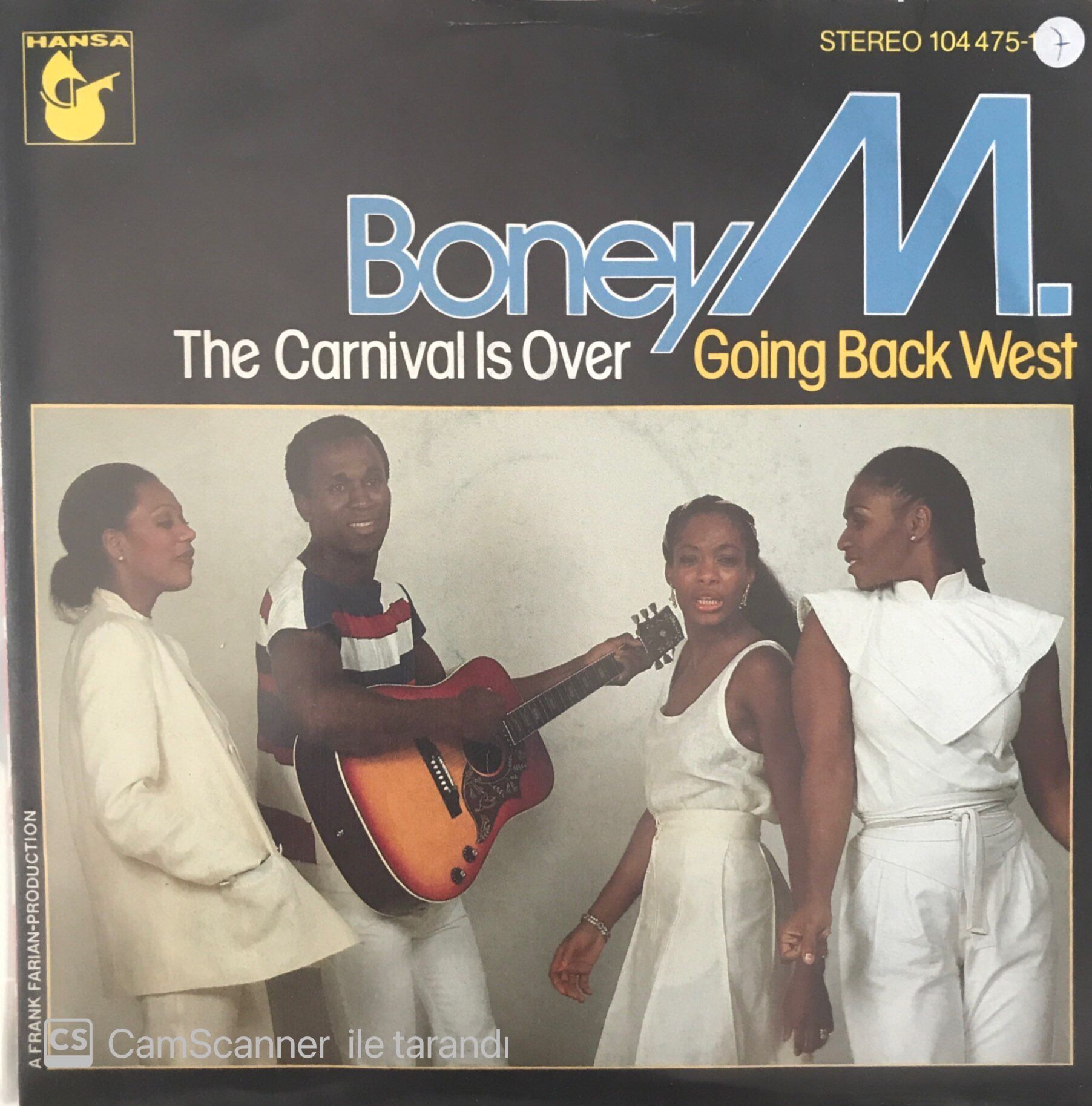 Boney M. The Carnival Is Over 45 lik