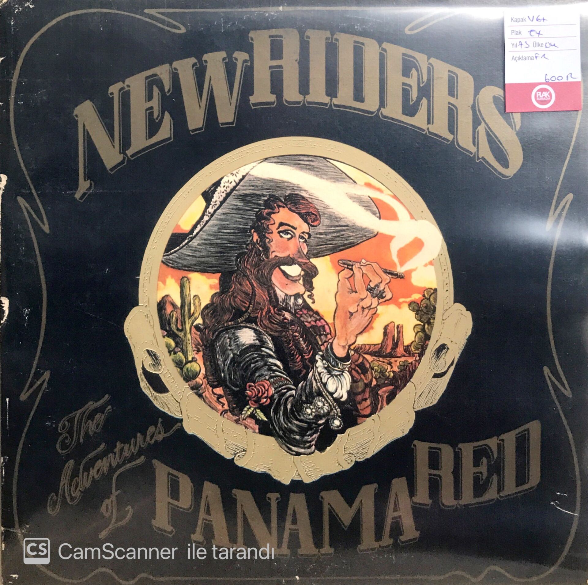 New Riders Of The Purple Sage / The Adventures Of Panama Red LP