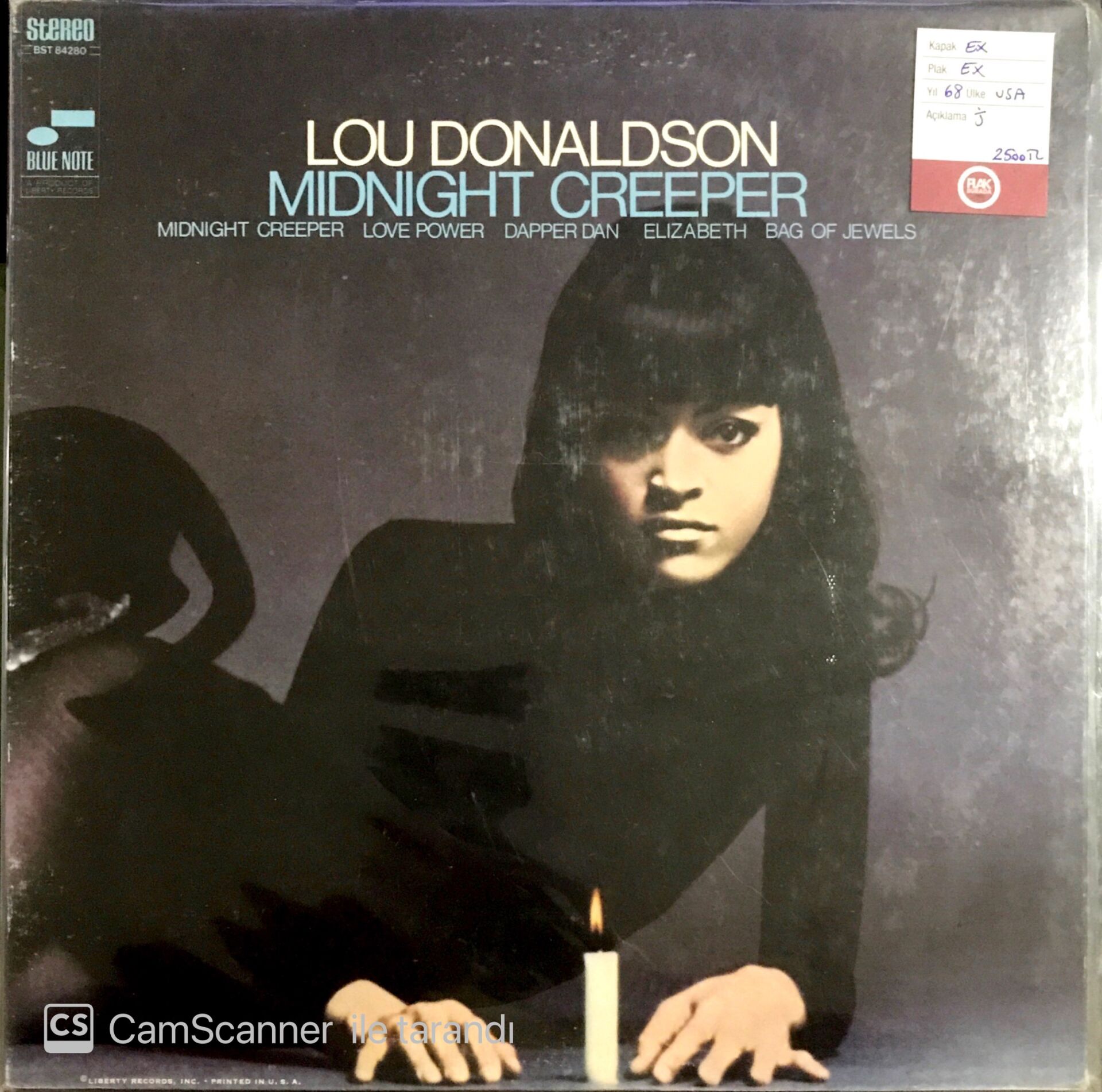 Lou Donaldson - Midnight Creeper LP