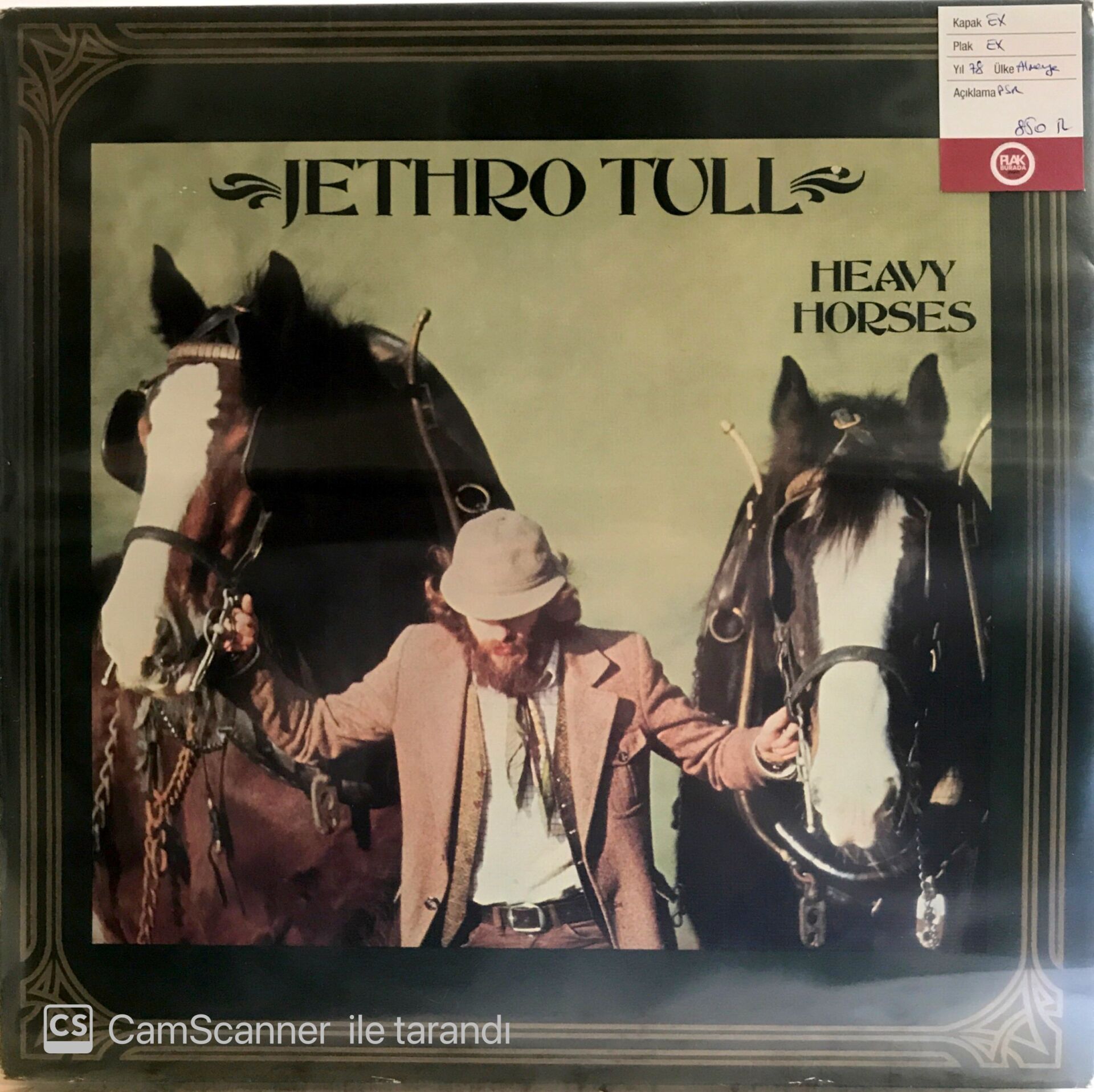 Jethro Tull Heavy Horses LP
