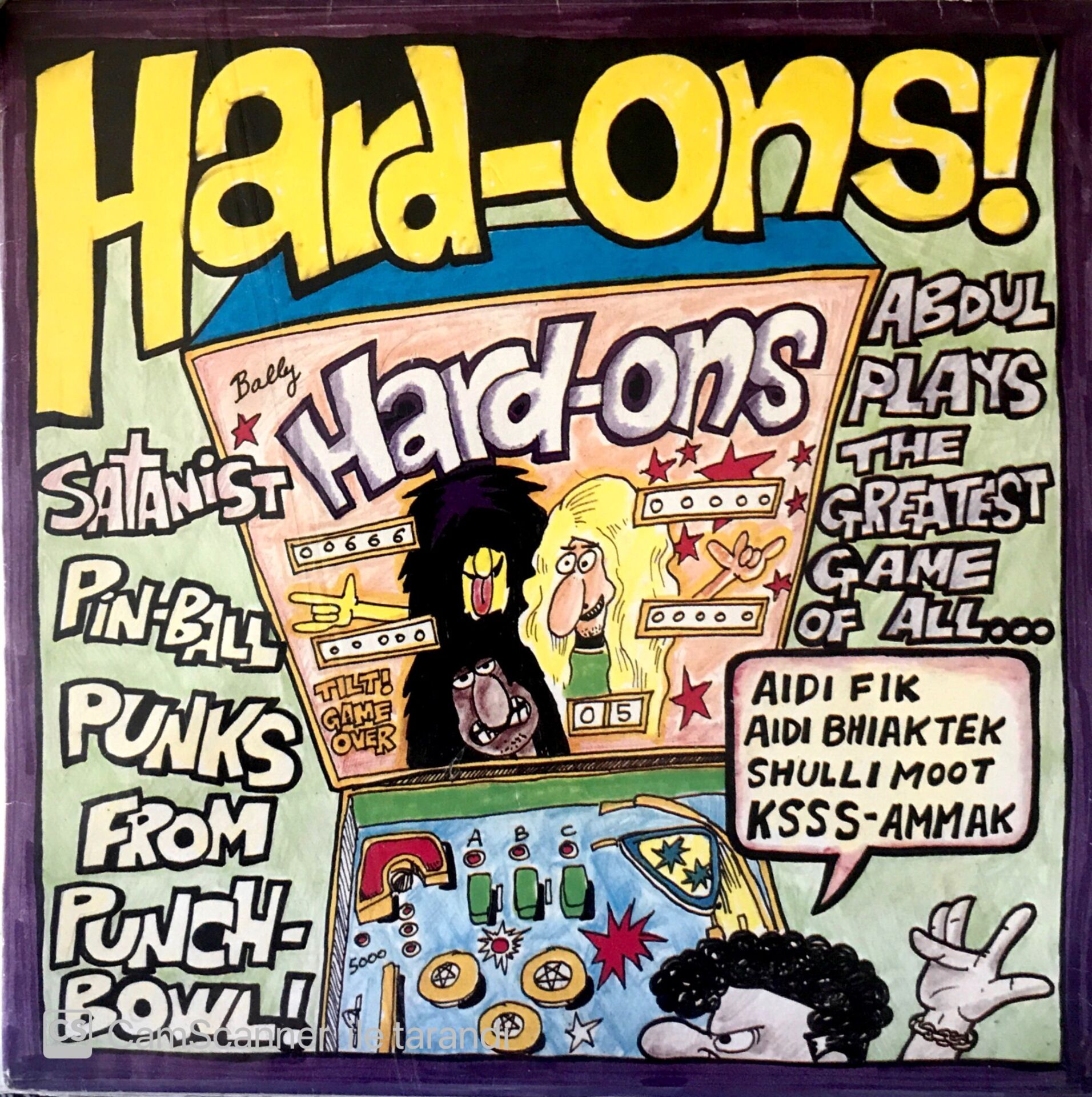 Hard Ons / Just Being With You 45'lik