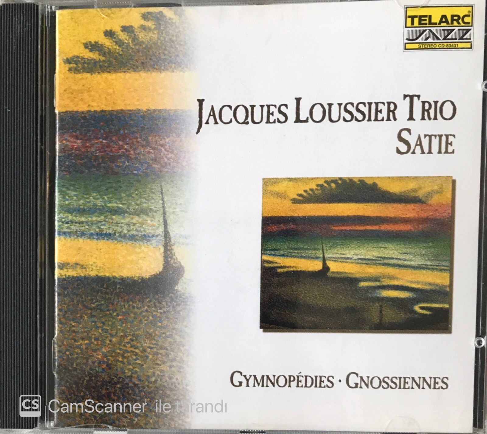 Jaqoues Loussier Trio Satie : Gymnopedıes Gnossiennes CD