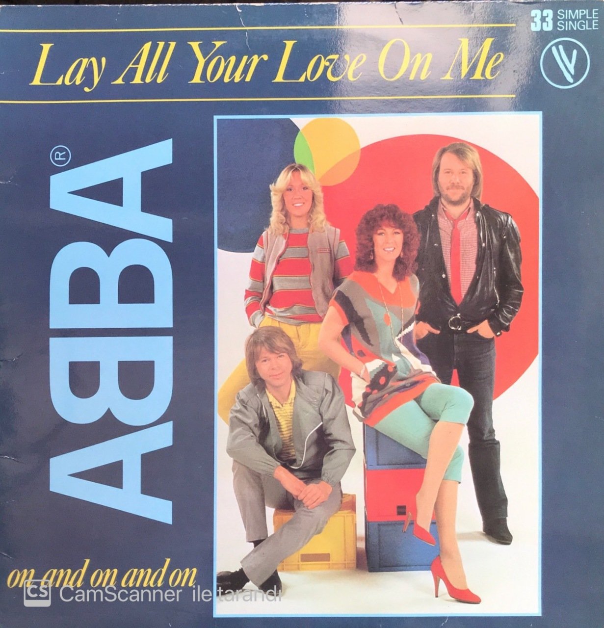 Abba Lay All Your Love On Me MAXI