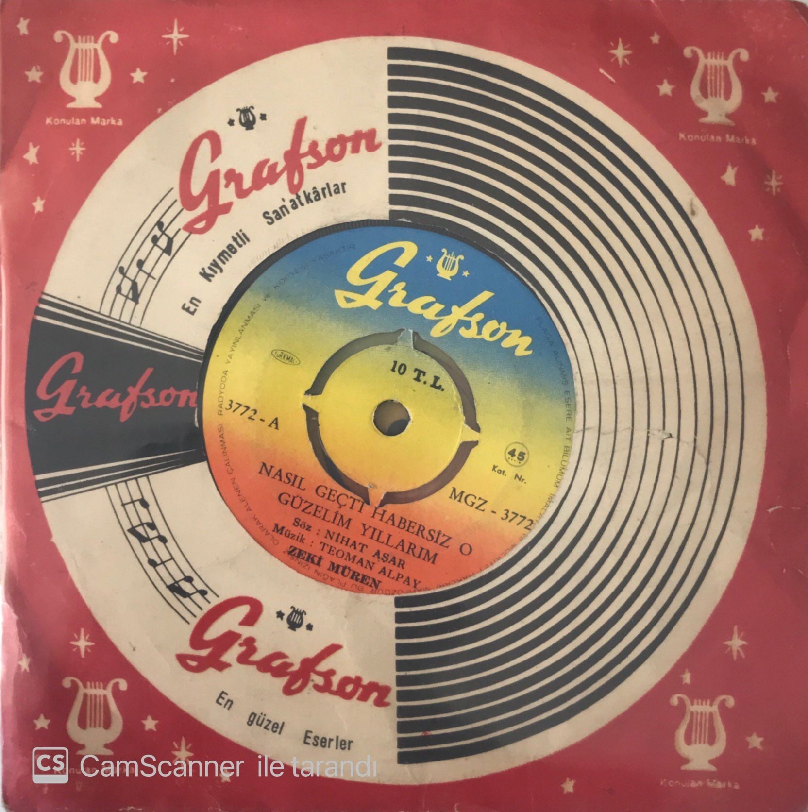 Zeki Müren Nasıl Geçti Habersiz O Güzelim Yıllar 45lik