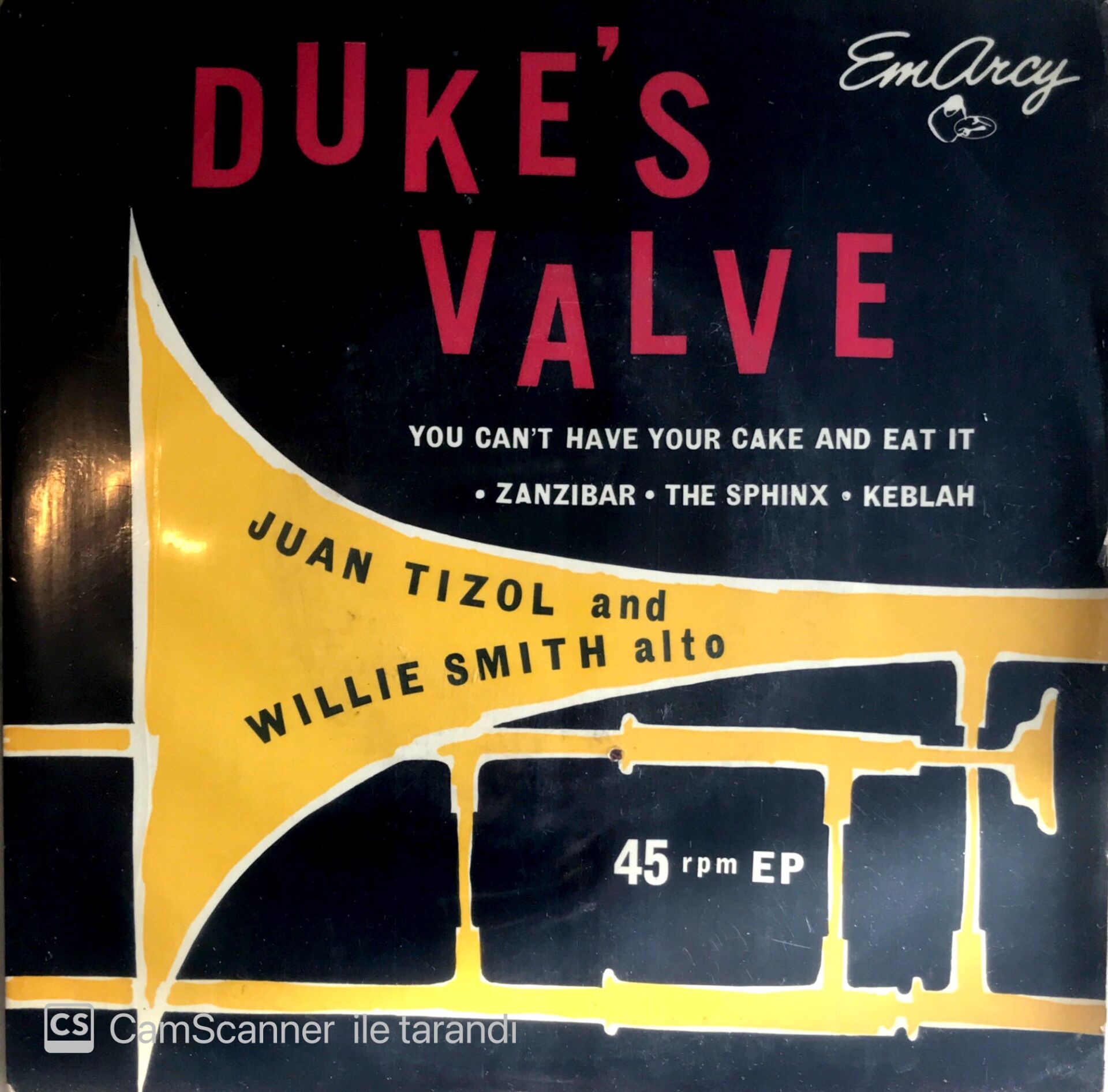 Duke's  Valve (4 Şarkılık EP) 45'lik