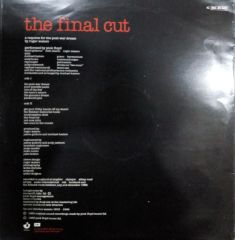 Pink Floyd The Final Cut LP