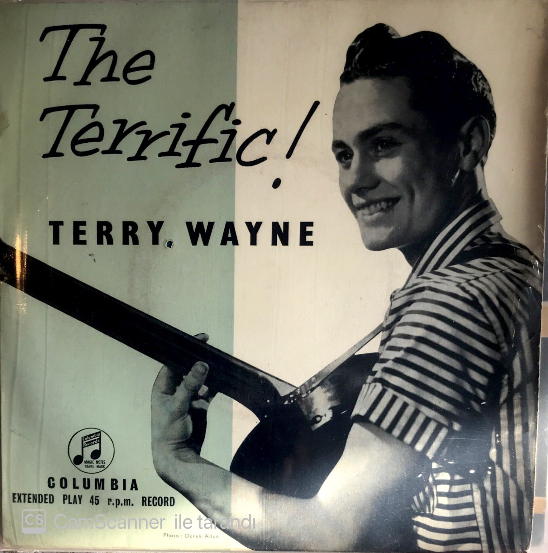 Terry Wayne The Terrific (4 Şarkılık EP) 45'lik