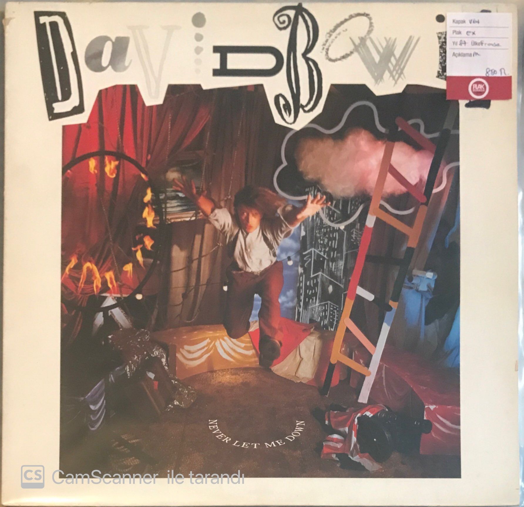 David Bowie - Never Let Me Down LP