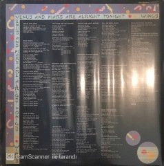 Wings Venus And Mars LP