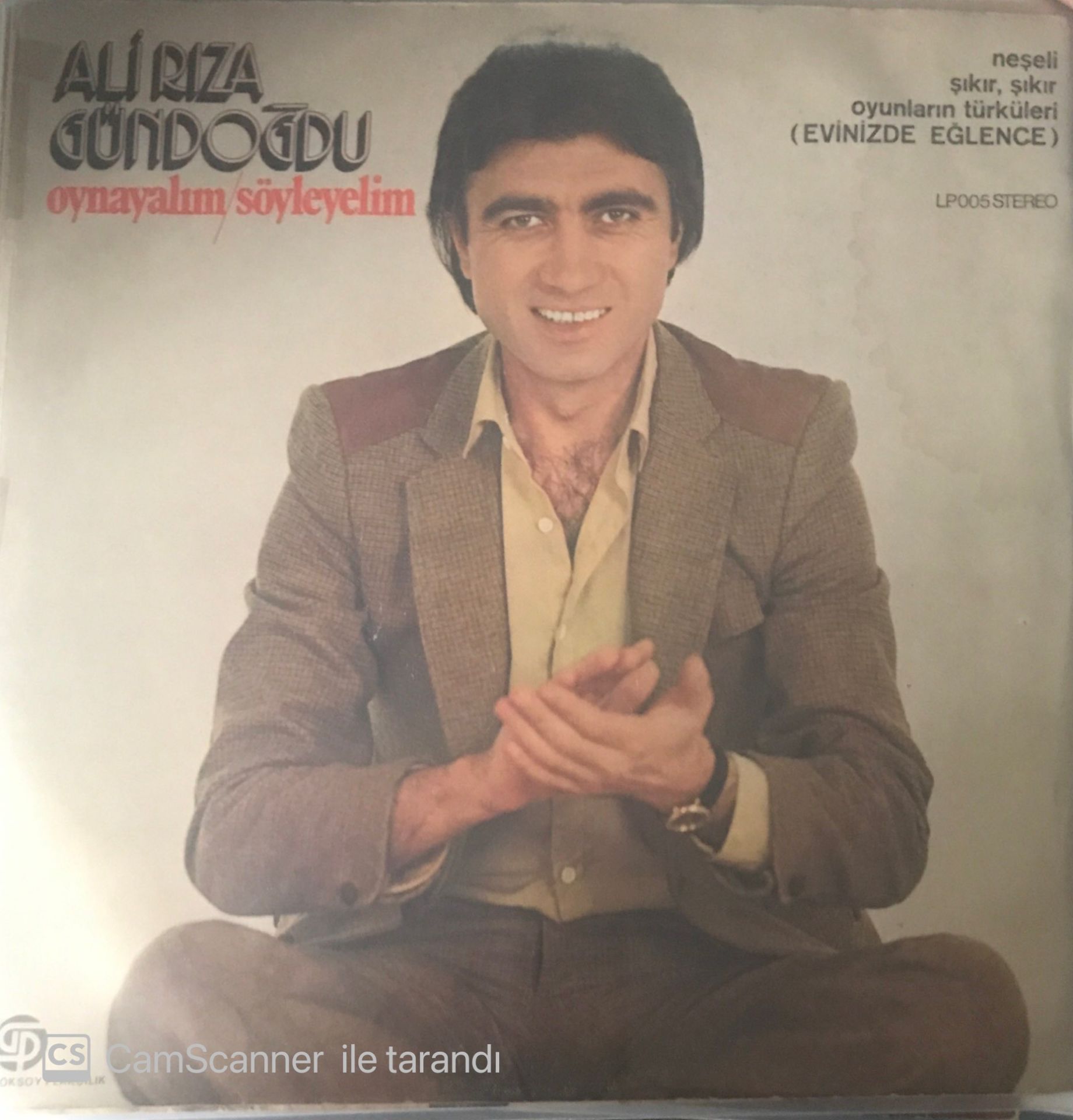 Ali Rıza Gündoğdu Oynayalım Söyleyelim LP