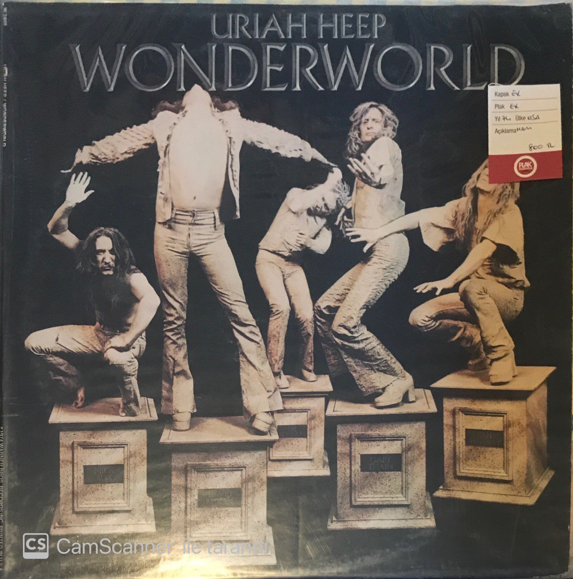 Uriah Heep - Wonderworld LP