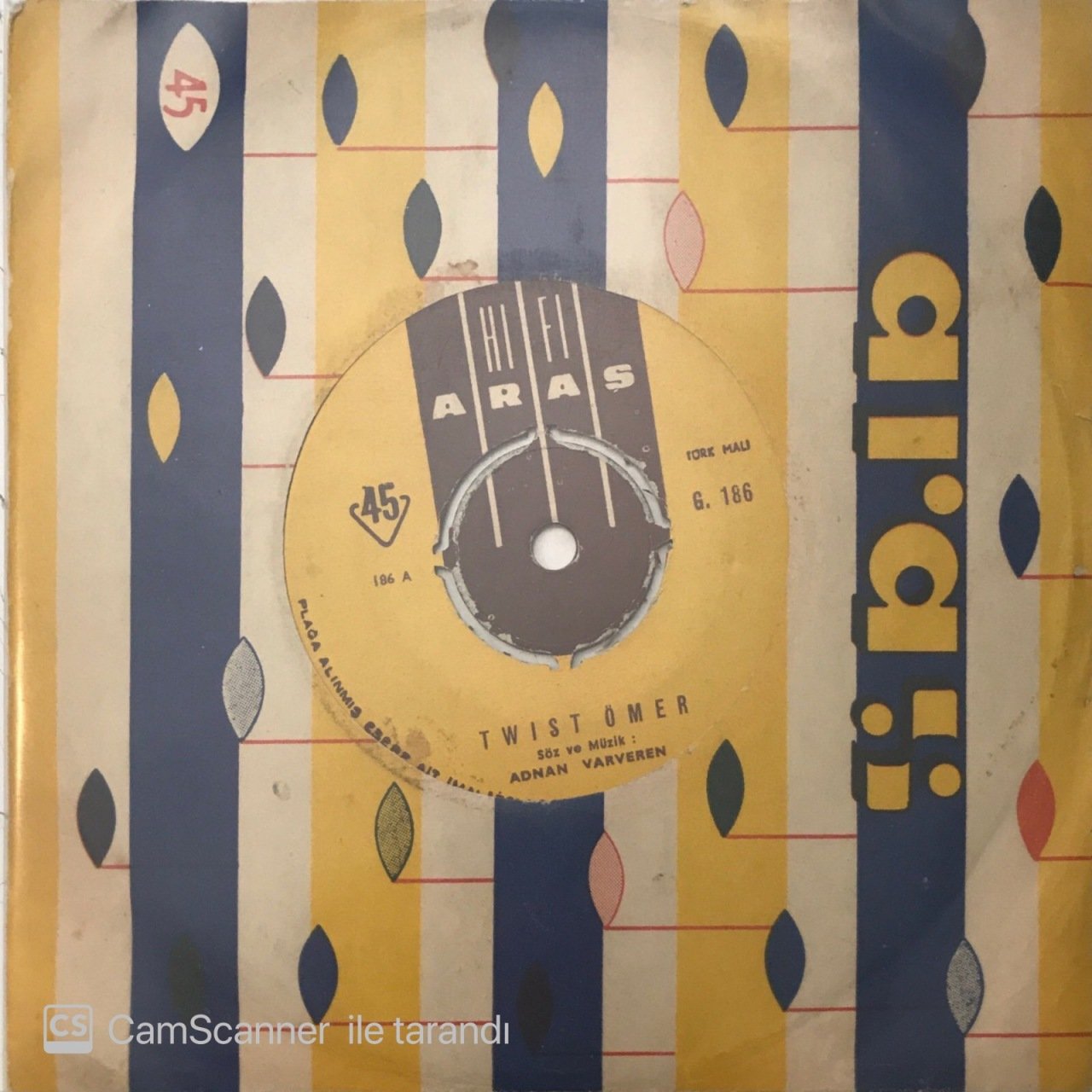 Adnan Varveren Twist Ömer 45lik
