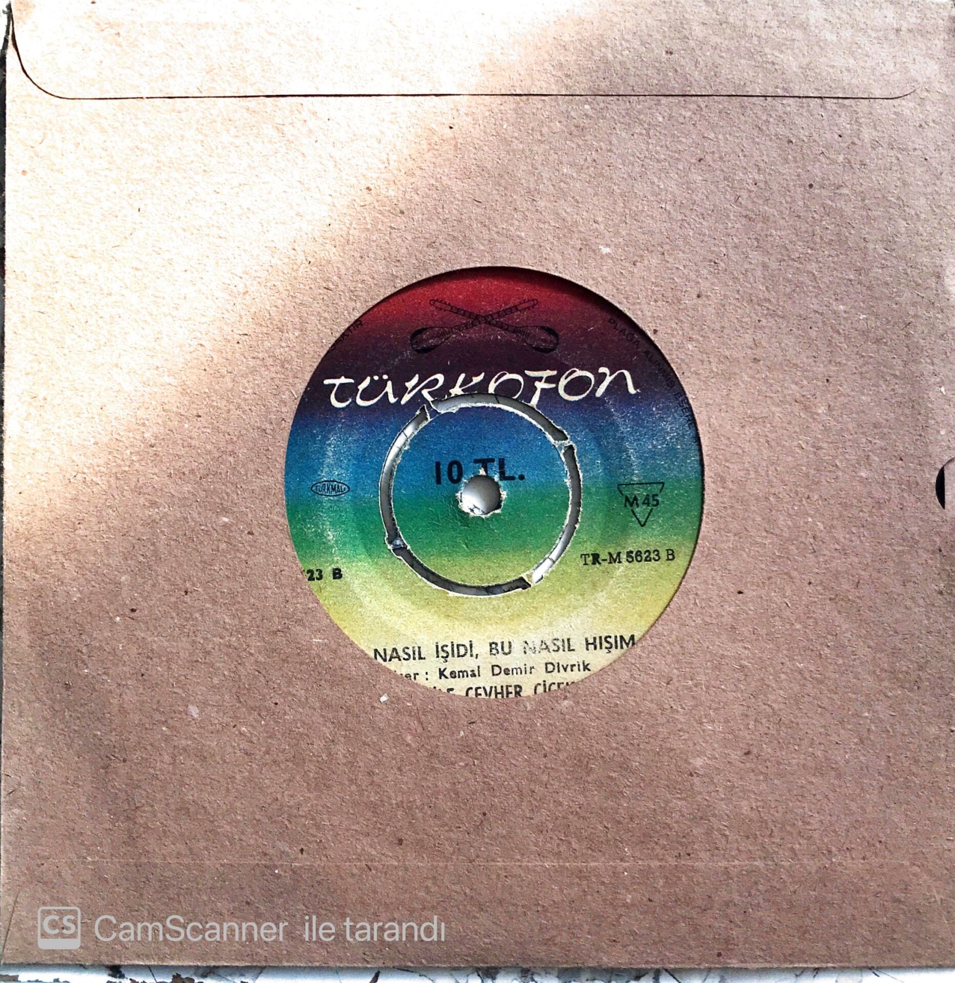 Cemile Cevher Çiçek - Bu Nasıl İşidi Bu Nasıl Hışım/Karşıdan Gelen Gelin - 45'lik