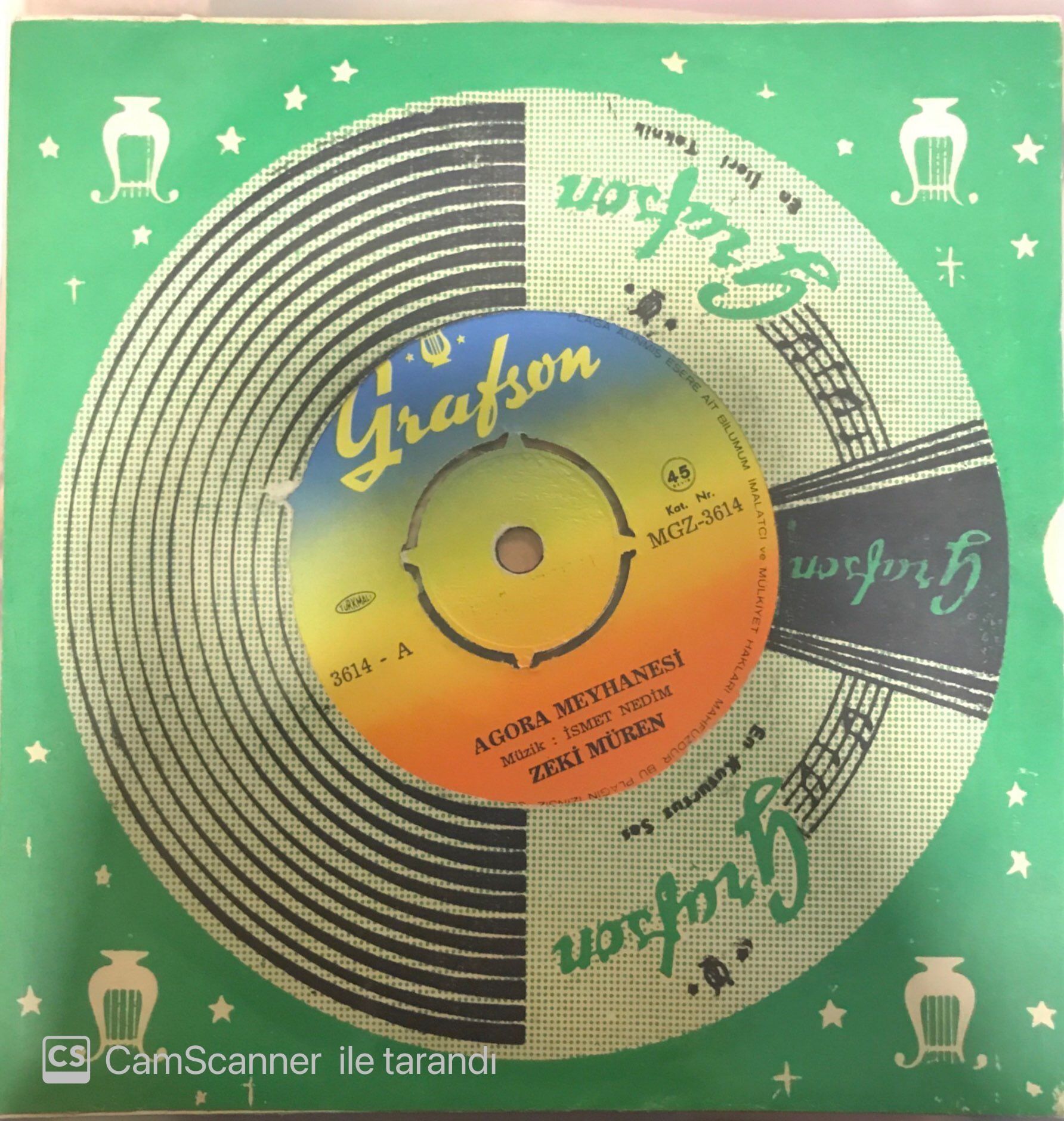 Zeki Müren Agora Meyhanesi 45lik