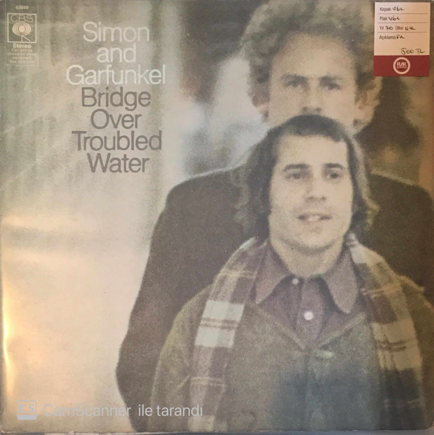 Simon And Garfunkel - Bridge Over Troubled Water LP