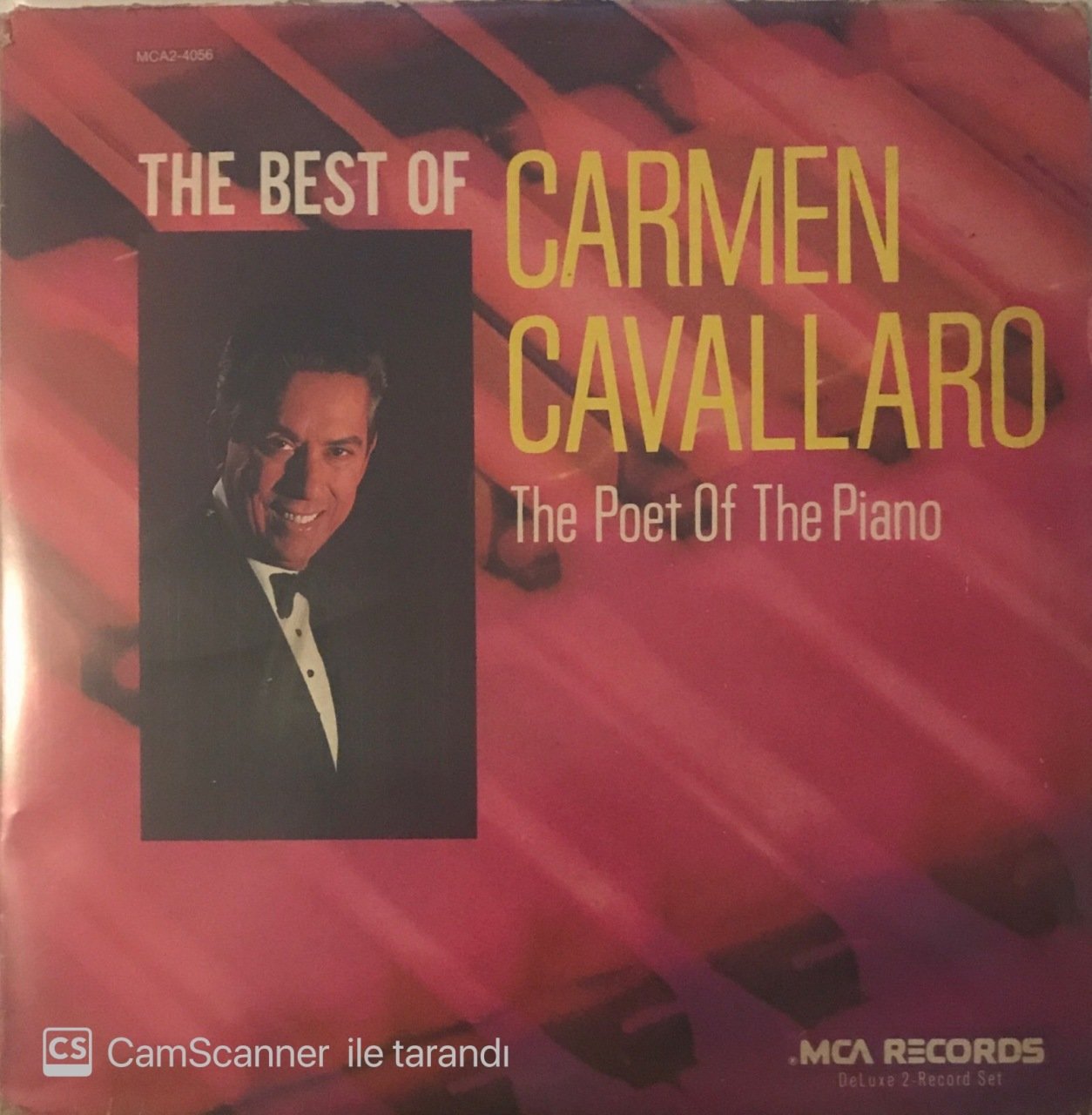 The Best Of Carmen Cavallaro The Poet Of The Piano Double LP