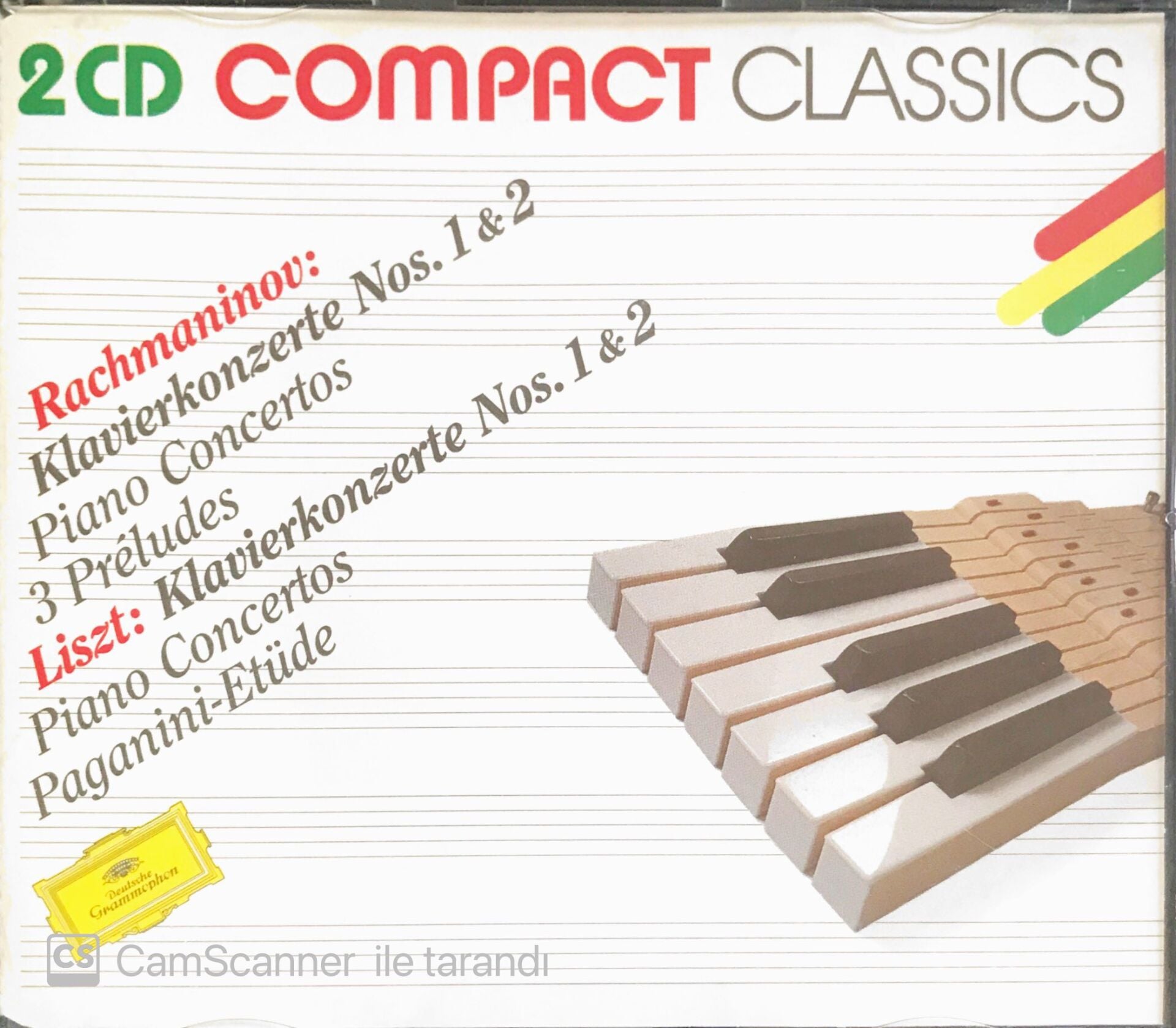 Rachmaninov: Klavierkonzerte Nos. 1 & 2 - Liszt:Klavierkonzerte Nos. 1 & 2 - 2 CD