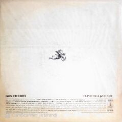 Don Cherry - Live To Love You - LP