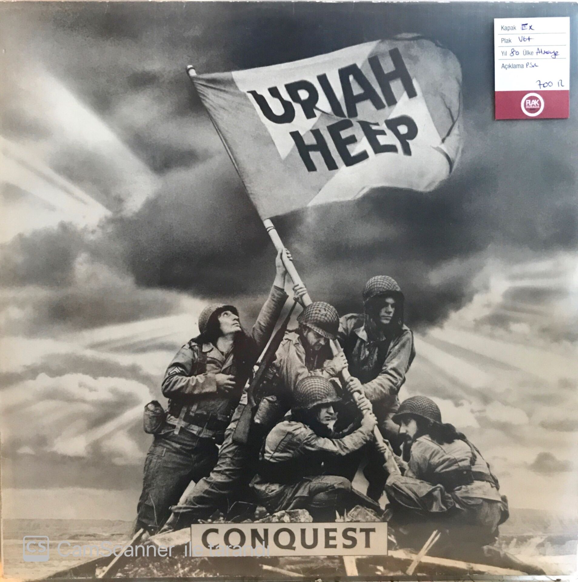 Uriah Heep Conquest LP
