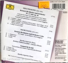 Prokofiev - Ravel / Argerich - Berliner Philharmoniker - Abbado CD