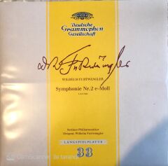 Wilhelm Furtwangler Symphonie Nr.2 e-Moll  1 & 2 Satz LP