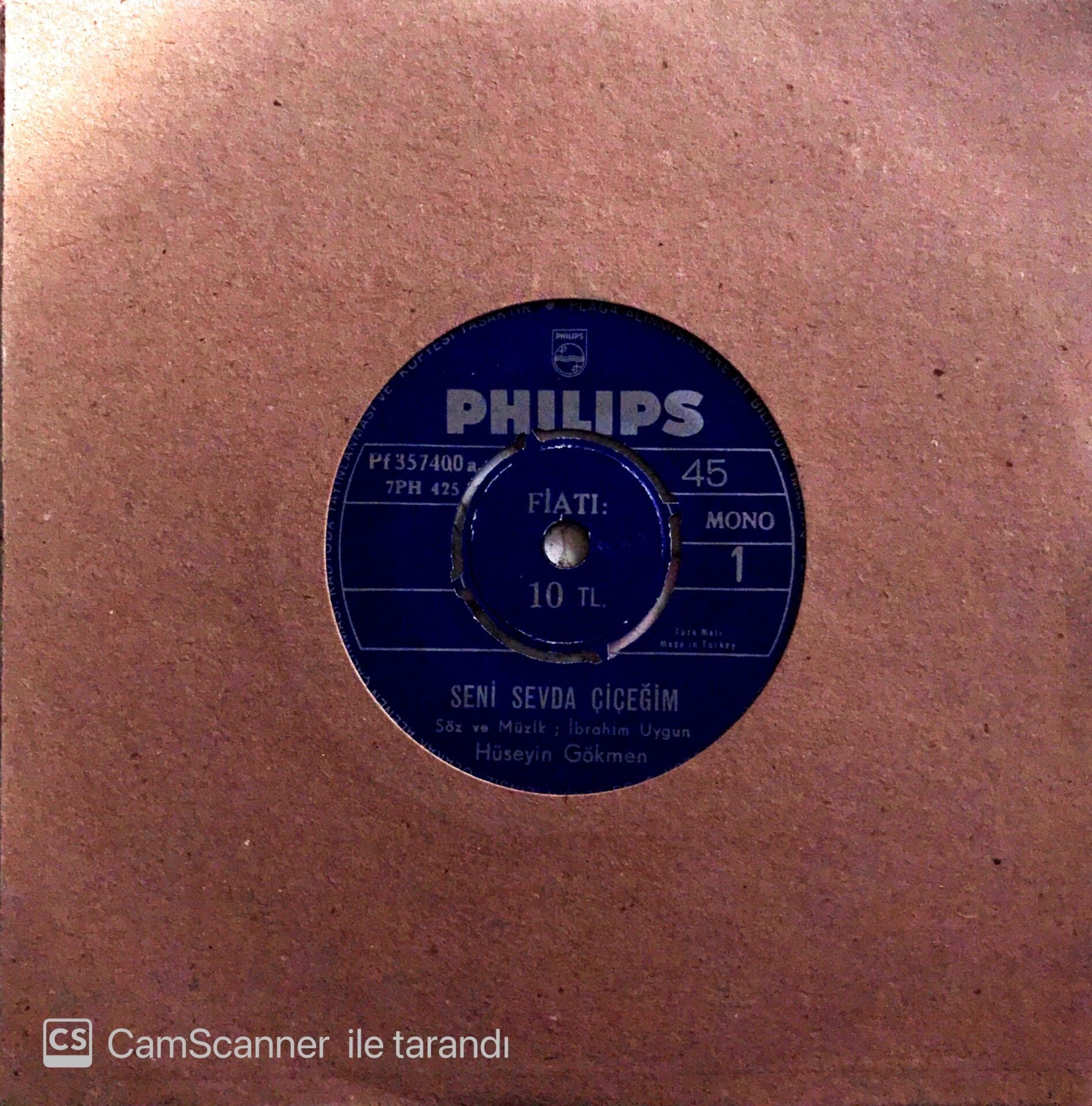 Hüseyin Gökmen - Seni Sevda Çiçeğim/Seni Kırda Görmüşler - 45'lik