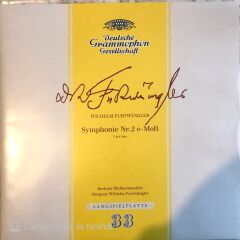 Wilhelm Furtwangler Symphonie Nr.2 e-Moll  3 & 4 Satz LP