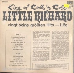 Little Richard Sings His Greatest Hits LP