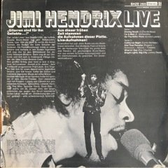 Jimi Hendrix Live LP