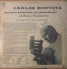 Carlos Montoya Spontaneous Flamenco LP