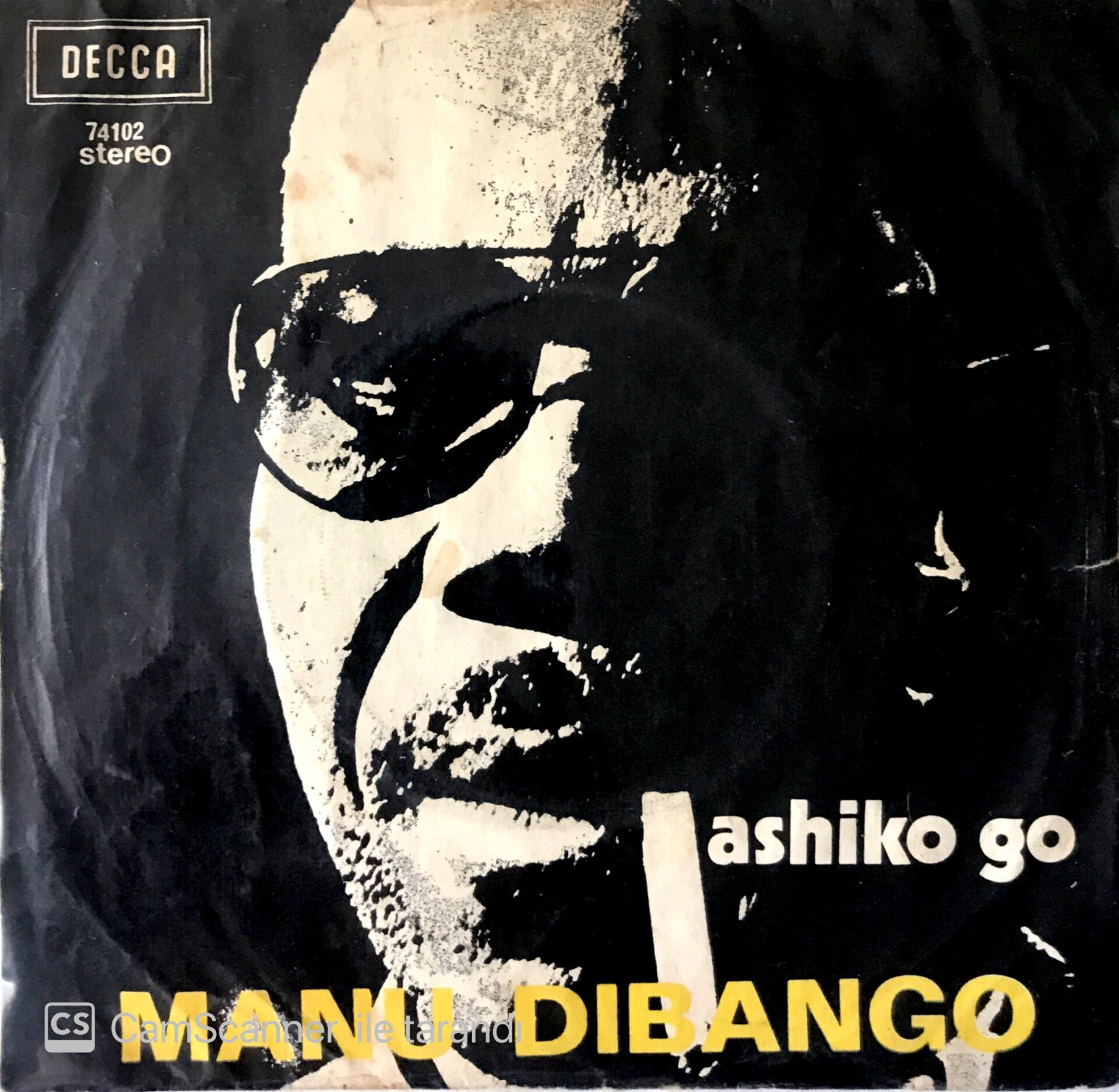 Manu Dibango / Ashiko Go 45'lik