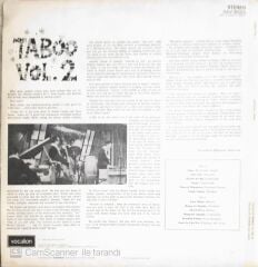 Taboo Vol. 2 - New Exotic Sounds Of Arthur Lyman - LP