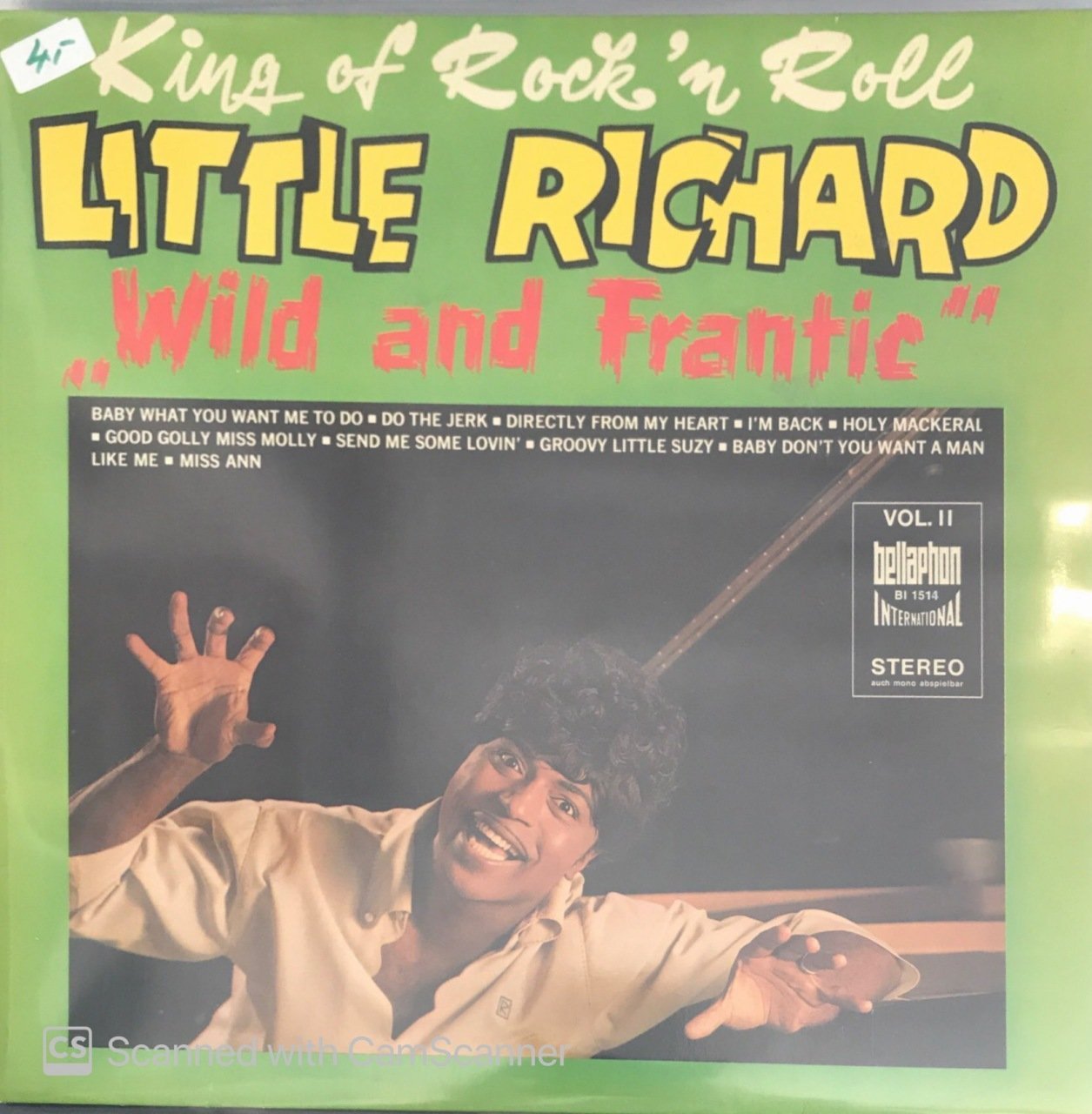 Little Richard Wild And Fantic LP