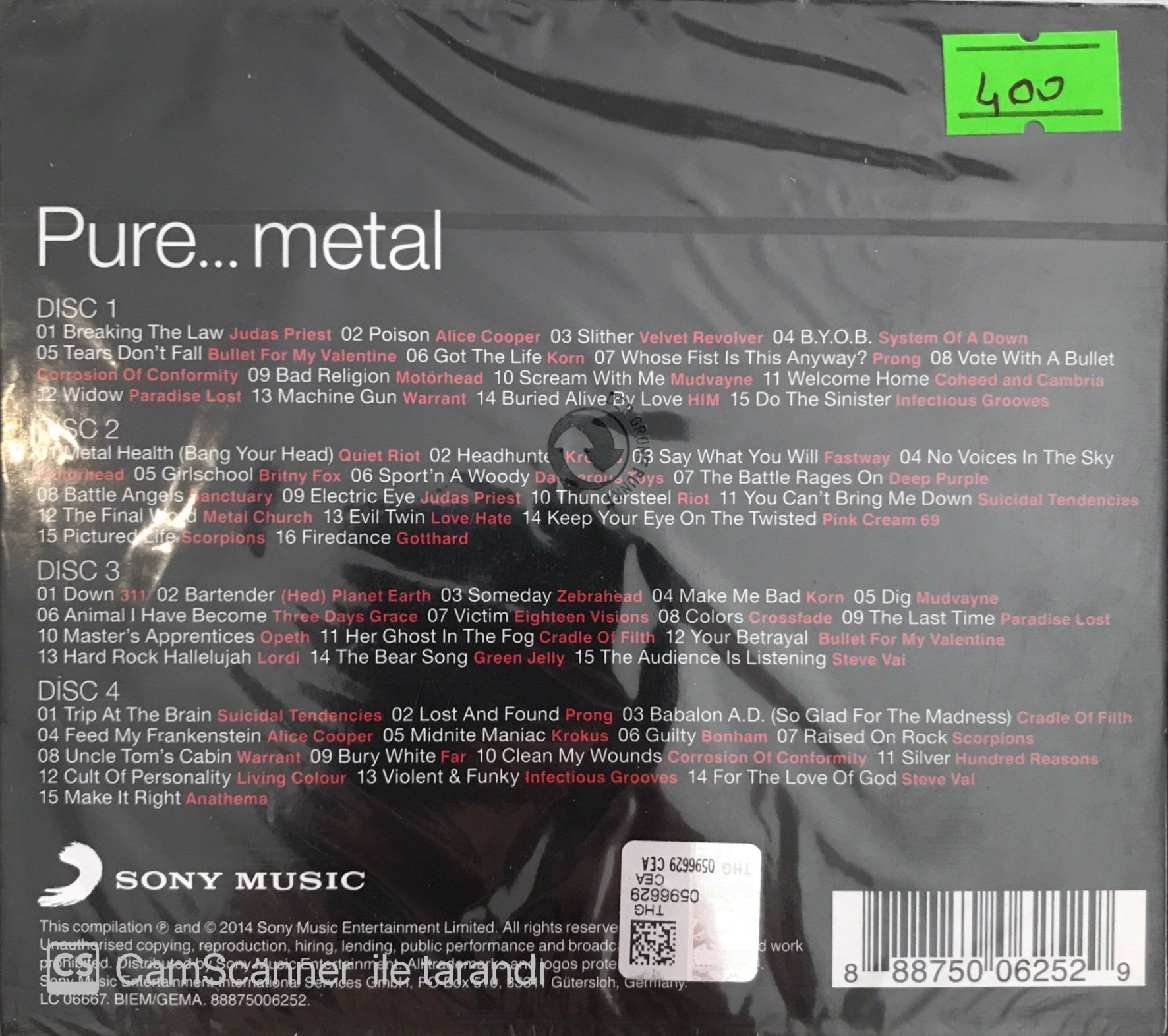 Pure - Metal 4 CD Plak Satın Al