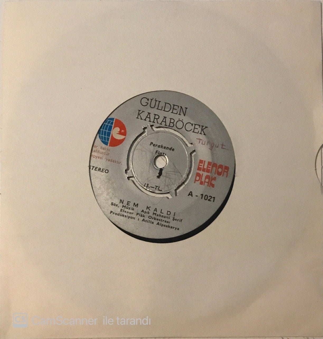 Gülden Karaböcek Nem Kaldı 45lik